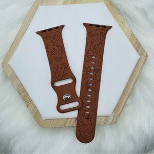 New Floral  Fall Design Apple Watch Bands  38mm 40mm 41mm Brown